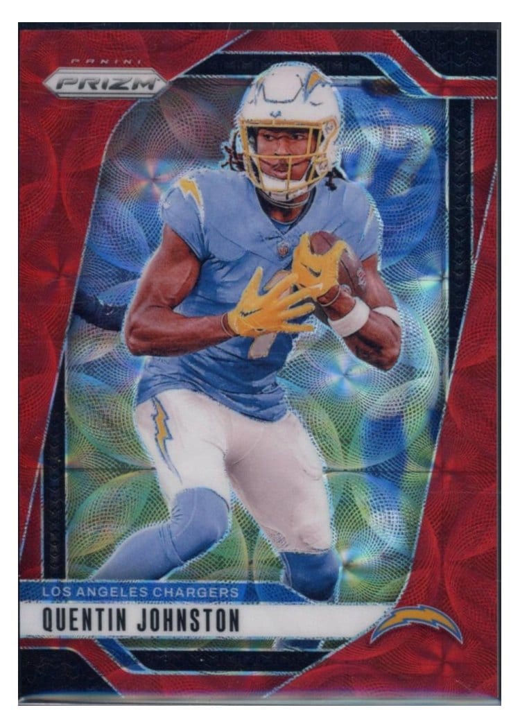 2024 Panini Prizm Base Set Quentin Johnston #160 card