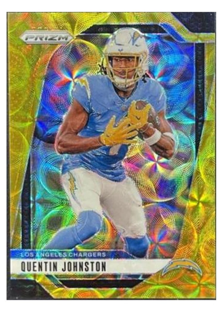 2024 Panini Prizm Base Set Quentin Johnston #160 card