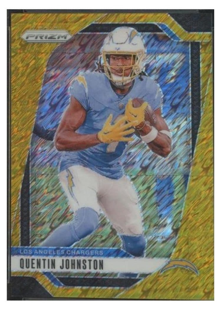 2024 Panini Prizm Base Set Quentin Johnston #160 card