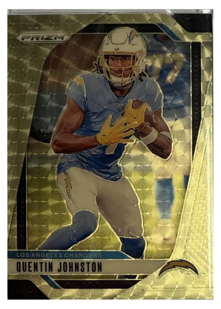 2024 Panini Prizm Base Set Quentin Johnston #160 card