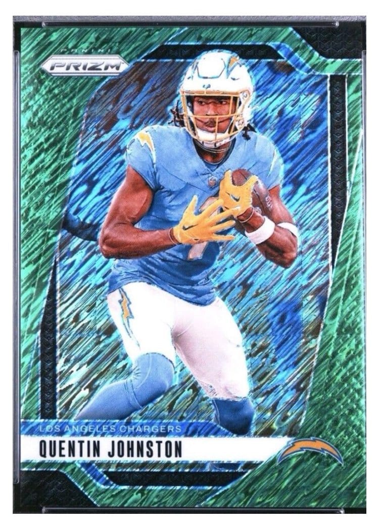 2024 Panini Prizm Base Set Quentin Johnston #160 card