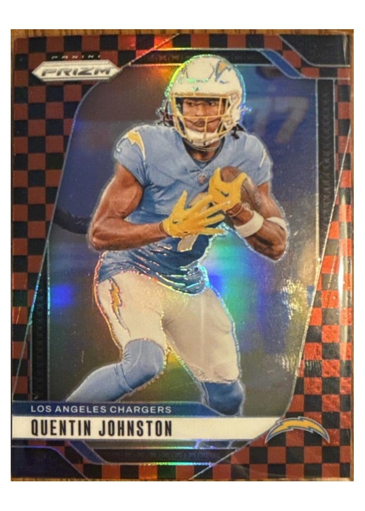 2024 Panini Prizm Base Set Quentin Johnston #160 card