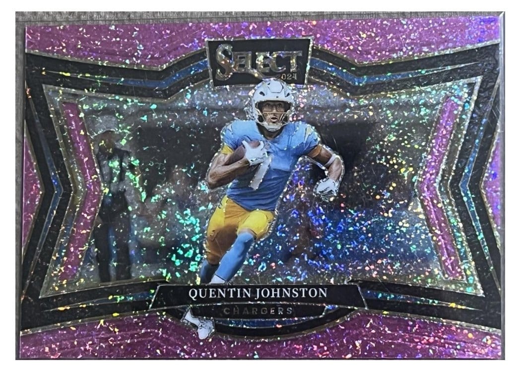 2024 Panini Select Base Set Quentin Johnston #487 card