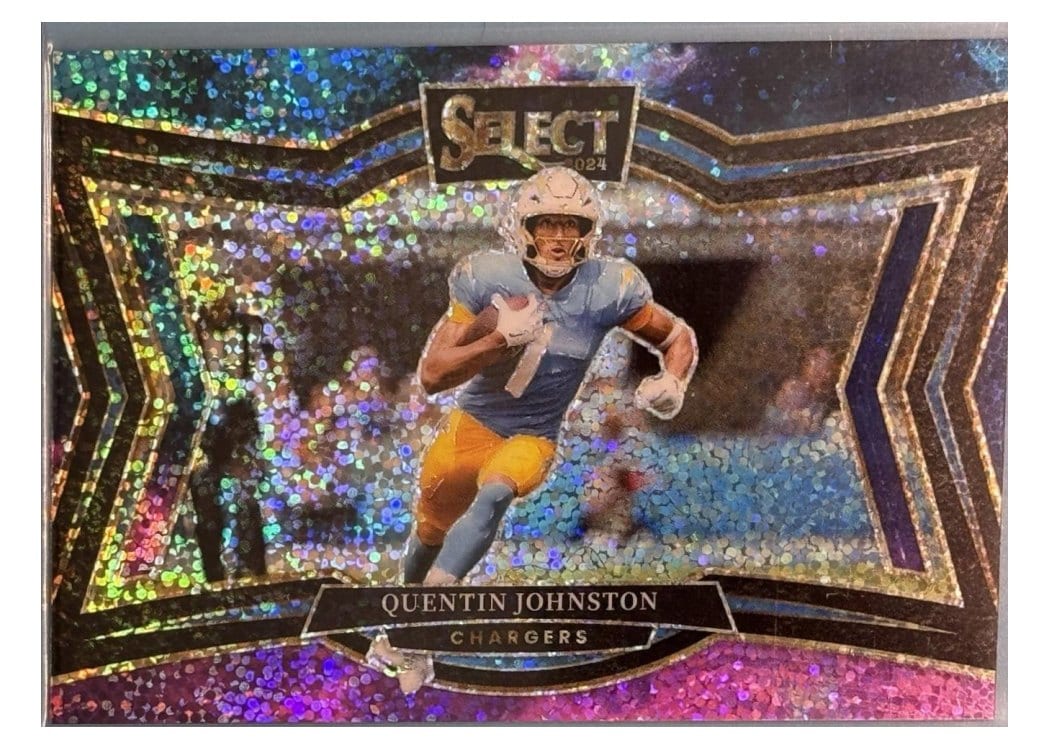 2024 Panini Select Base Set Quentin Johnston #487 card