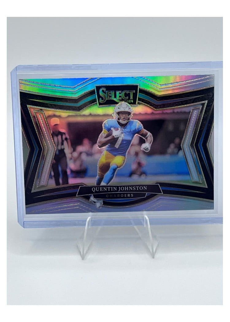 2024 Panini Select Base Set Quentin Johnston #487 card