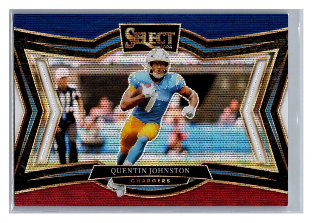 2024 Panini Select Base Set Quentin Johnston #487 card