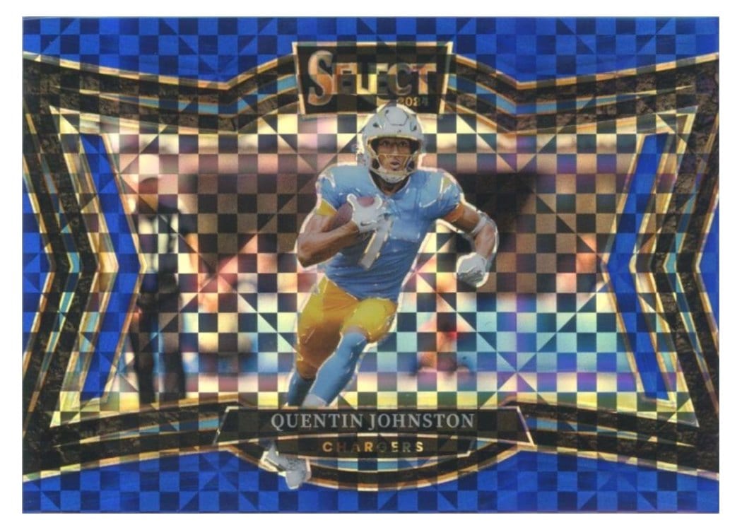 2024 Panini Select Base Set Quentin Johnston #487 card