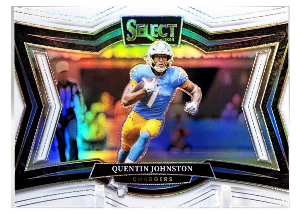 2024 Panini Select Base Set Quentin Johnston #487 card