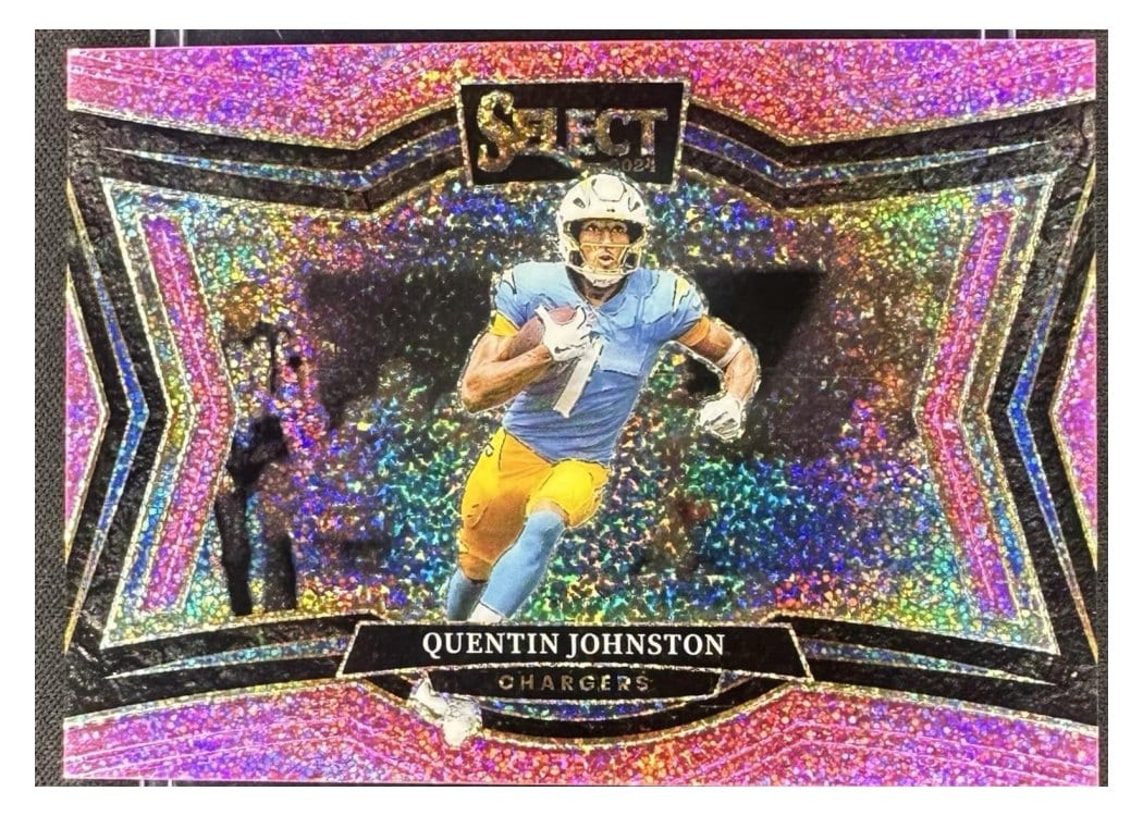 2024 Panini Select Base Set Quentin Johnston #487 card