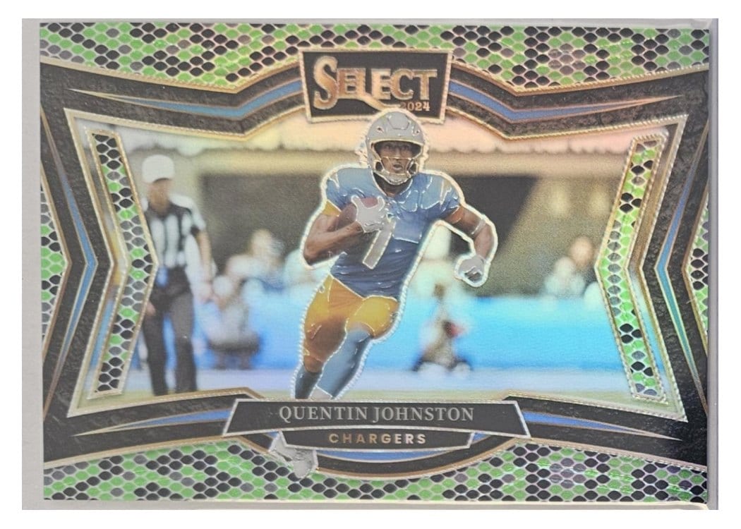 2024 Panini Select Base Set Quentin Johnston #487 card