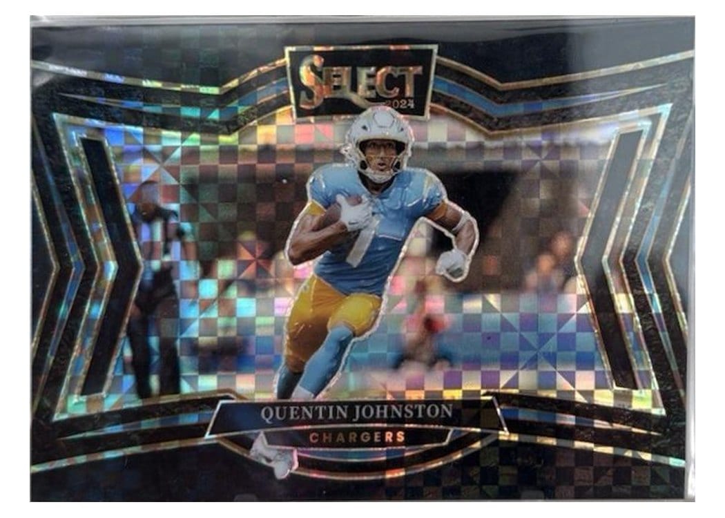 2024 Panini Select Base Set Quentin Johnston #487 card
