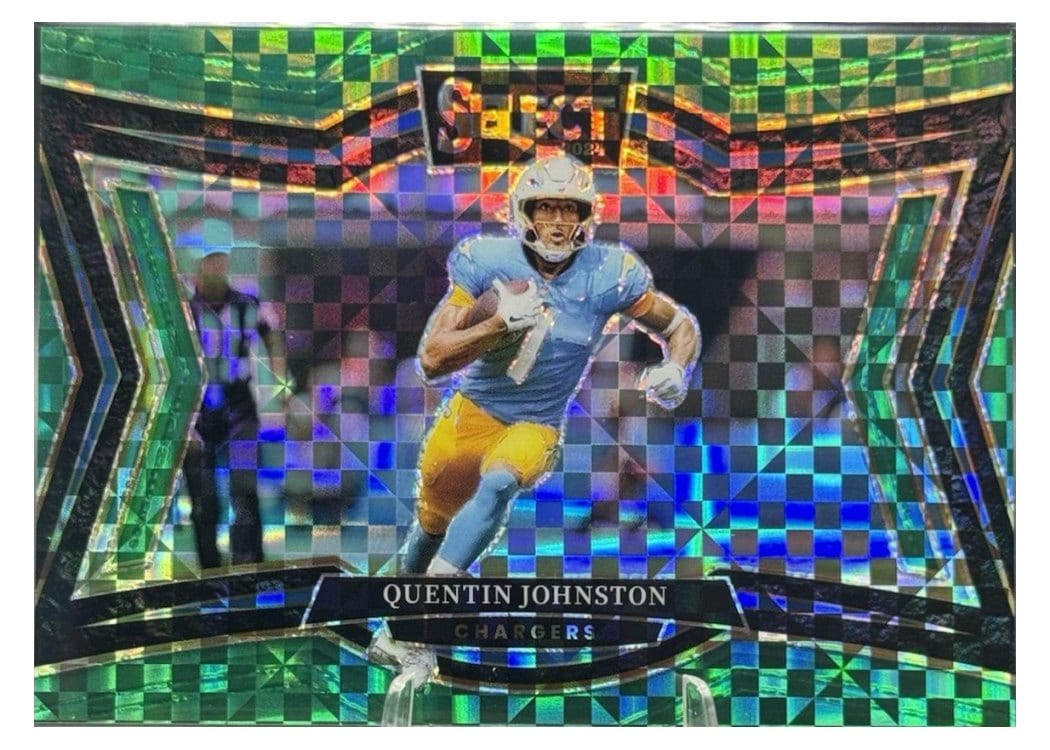 2024 Panini Select Base Set Quentin Johnston #487 card