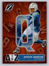 2024 Panini Zenith A to Z Quentin Johnston #17 card