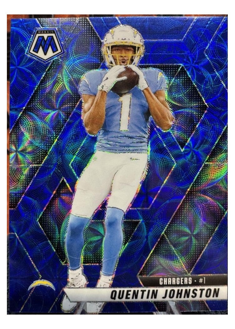 2025 Panini Mosaic Base Set Quentin Johnston #43 card