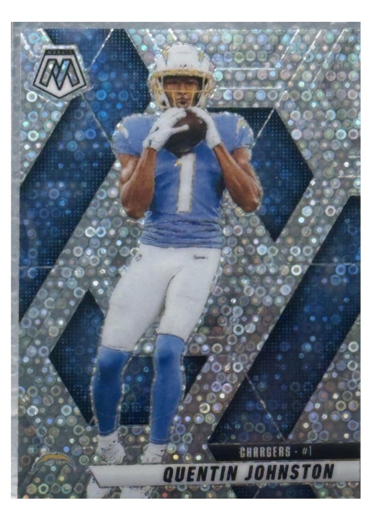 2025 Panini Mosaic Base Set Quentin Johnston #43 card