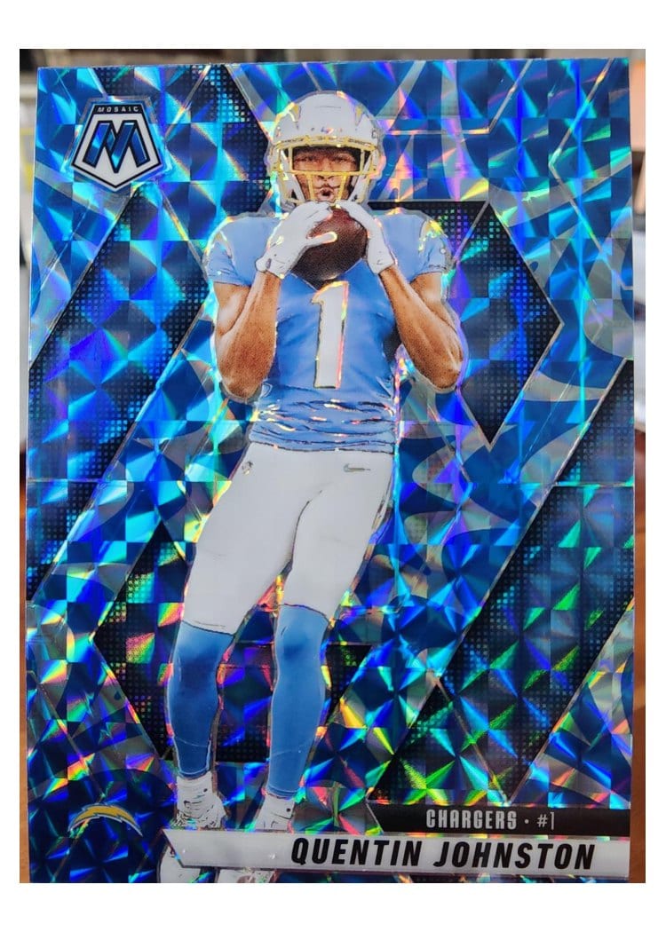 2025 Panini Mosaic Base Set Quentin Johnston #43 card
