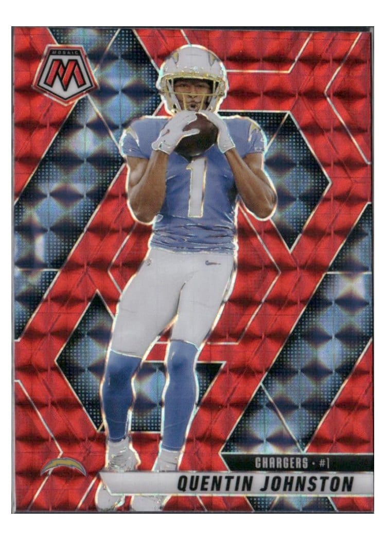 2025 Panini Mosaic Base Set Quentin Johnston #43 card