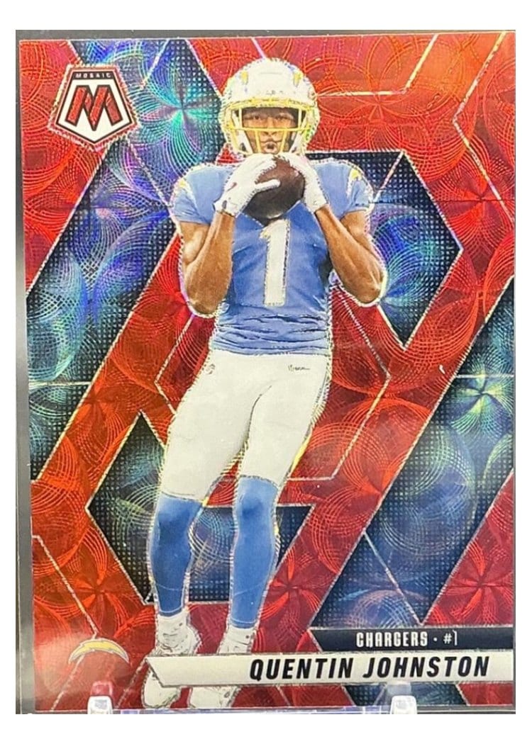 2025 Panini Mosaic Base Set Quentin Johnston #43 card