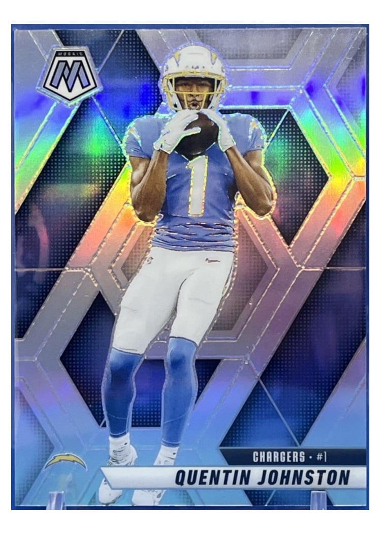 2025 Panini Mosaic Base Set Quentin Johnston #43 card