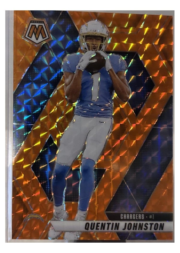 2025 Panini Mosaic Base Set Quentin Johnston #43 card