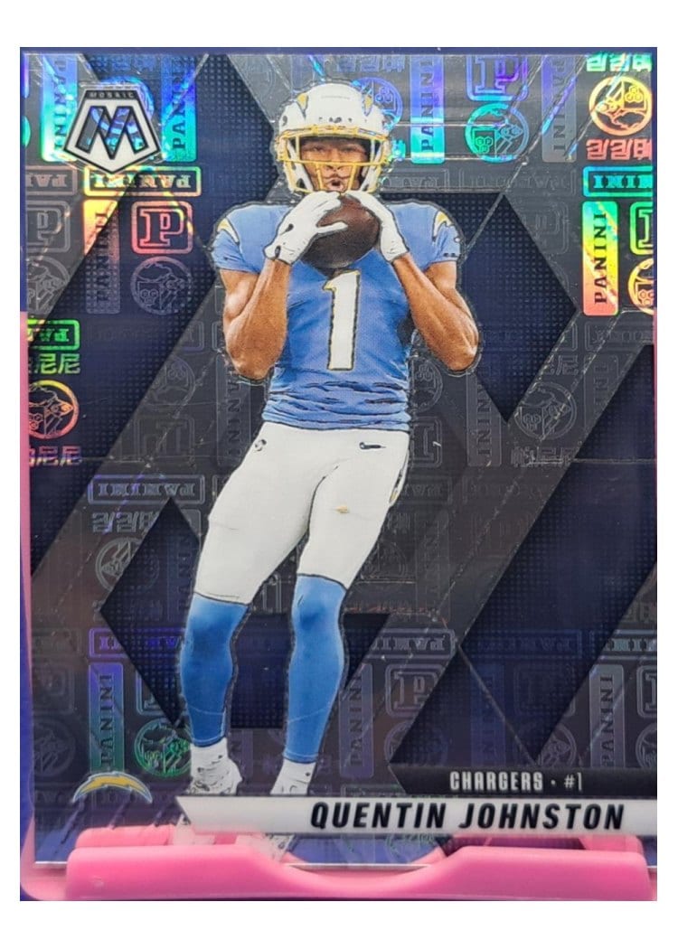 2025 Panini Mosaic Base Set Quentin Johnston #43 card