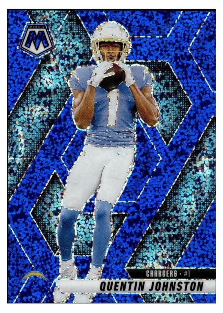 2025 Panini Mosaic Base Set Quentin Johnston #43 card