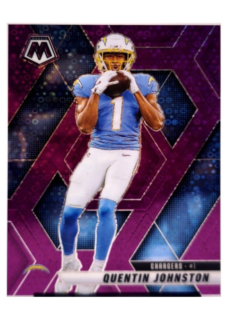 2025 Panini Mosaic Base Set Quentin Johnston #43 card
