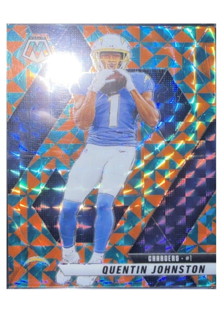 2025 Panini Mosaic Base Set Quentin Johnston #43 card