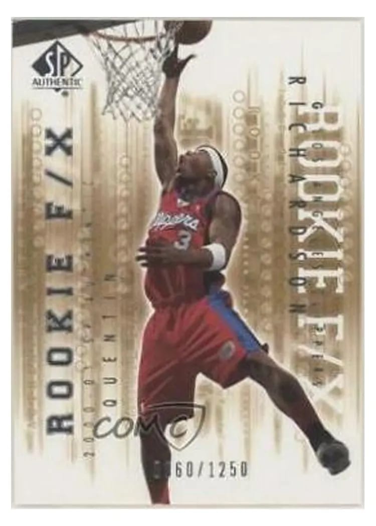 2000 SP Authentic Quentin Richardson #108 card