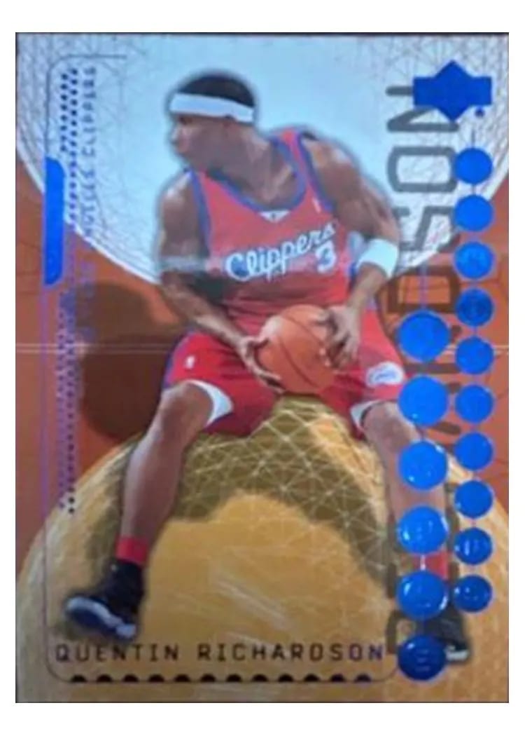 2003 Upper Deck Triple Dimensions Quentin Richardson #34 card