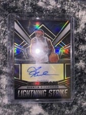 2022-23 Panini Obsidian Lightning Strike Signatures Quentin Richardson #LS-QCR card