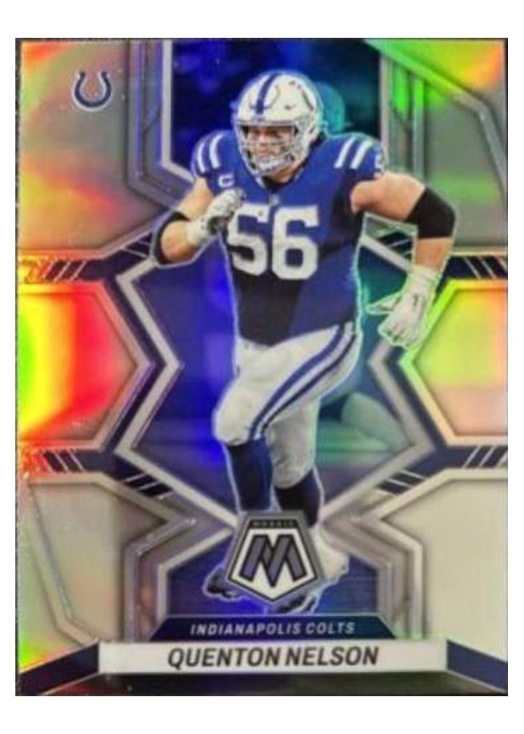 2021 Panini Mosaic Base Set Quenton Nelson Mosaic #94 card