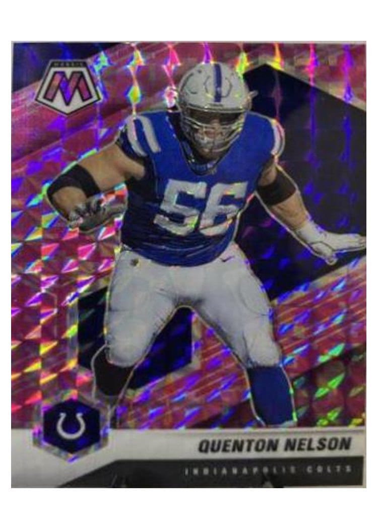 2021 Panini Mosaic Base Set Quenton Nelson #94 card