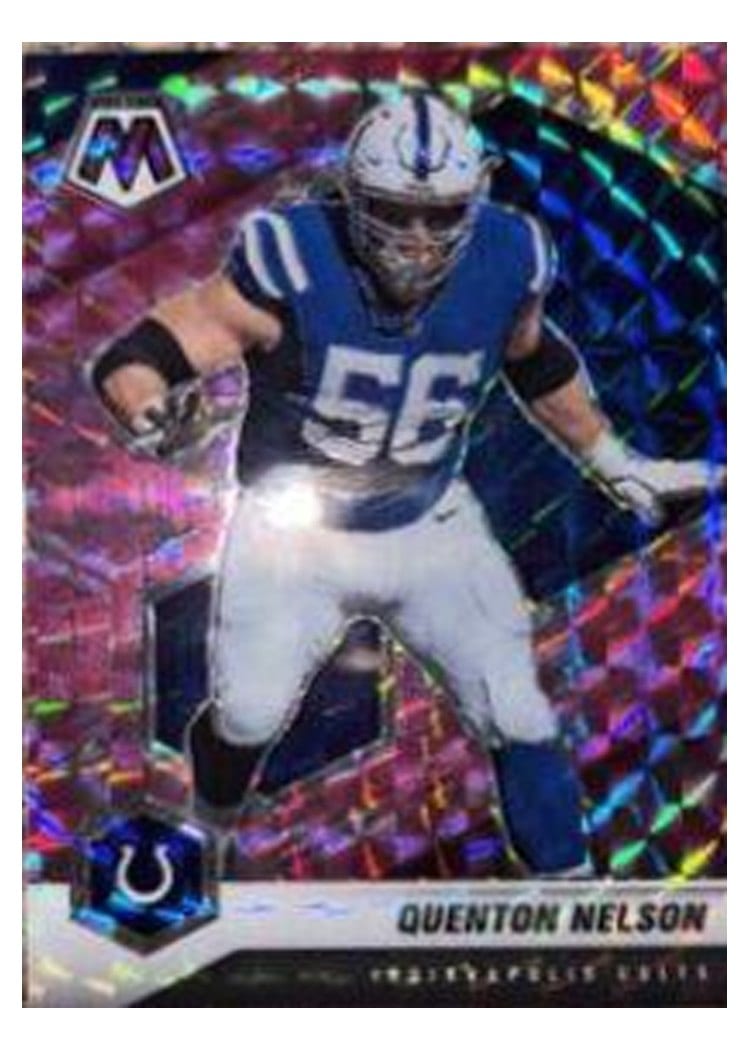 2021 Panini Mosaic Base Set Quenton Nelson #94 card