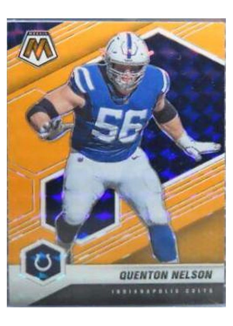 2021 Panini Mosaic Base Set Quenton Nelson #94 card