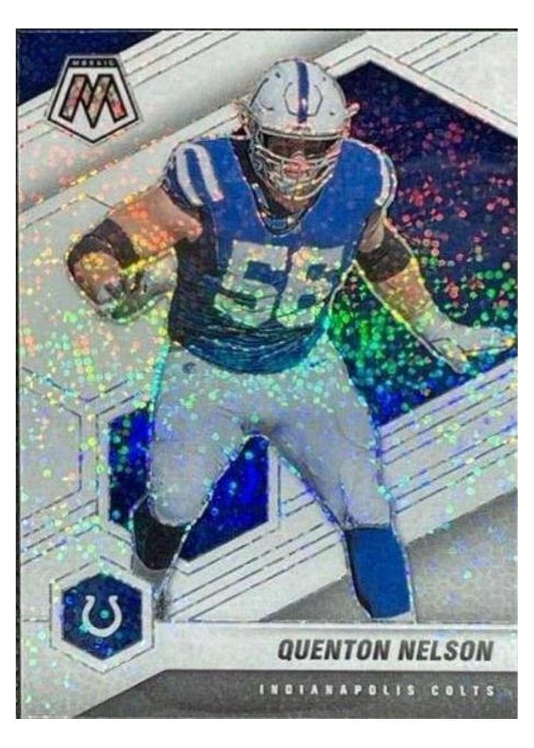 2021 Panini Mosaic Base Set Quenton Nelson #94 card