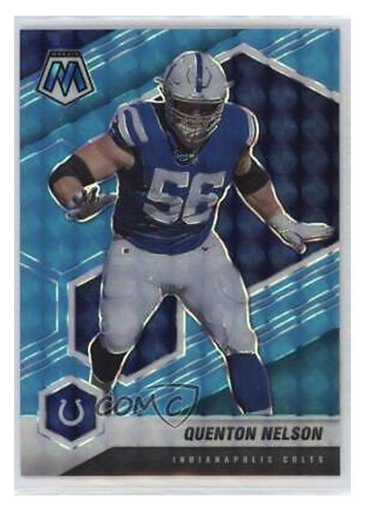 2021 Panini Mosaic Base Set Quenton Nelson #94 card
