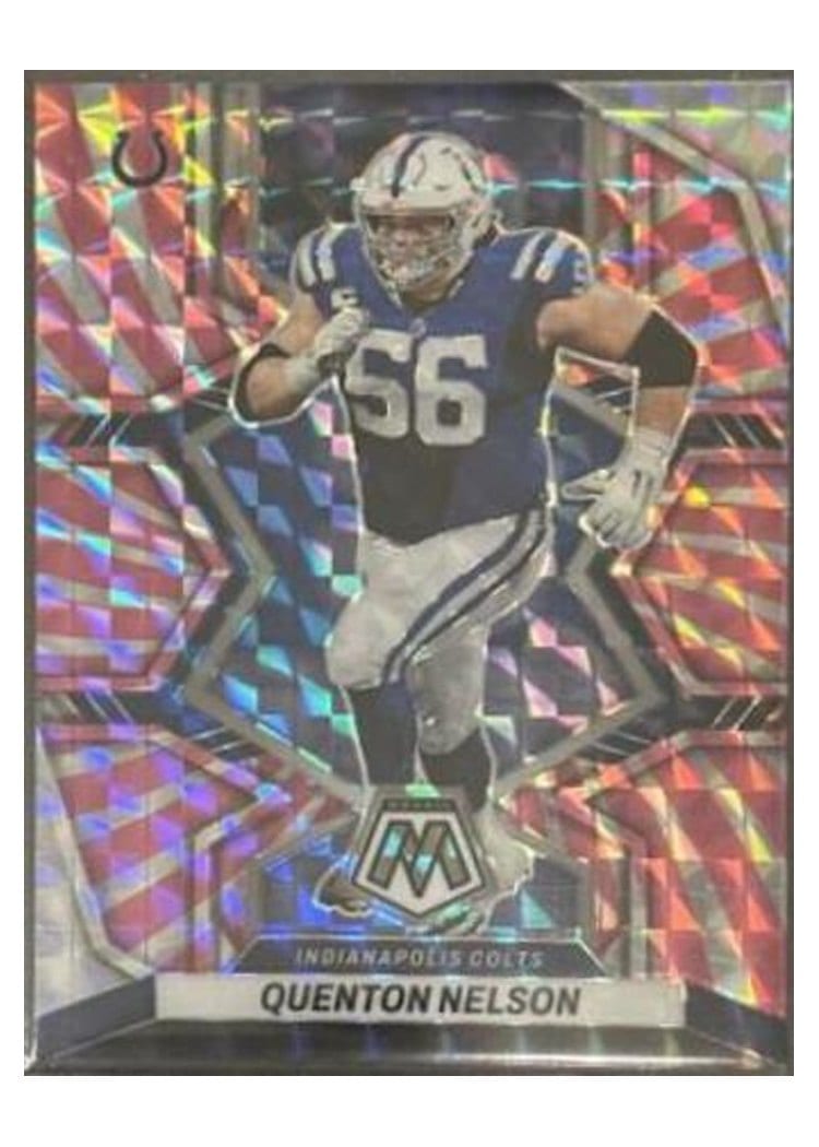 2021 Panini Mosaic Base Set Quenton Nelson #94 card