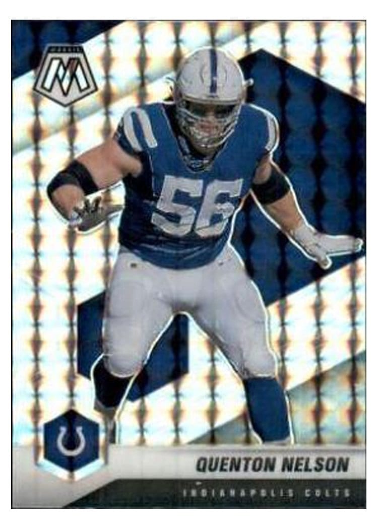 2021 Panini Mosaic Base Set Quenton Nelson #94 card