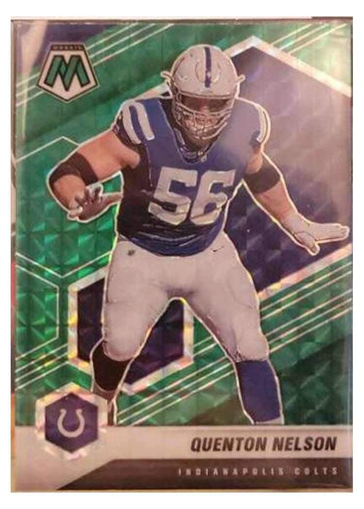 2021 Panini Mosaic Base Set Quenton Nelson #94 card