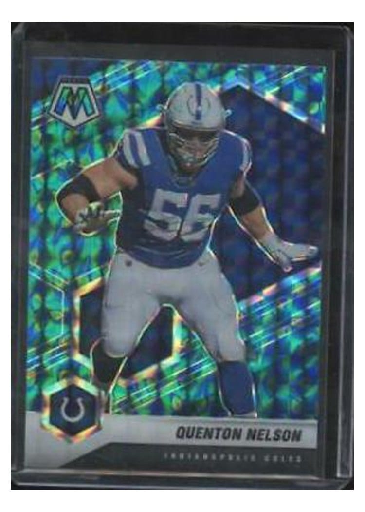 2021 Panini Mosaic Base Set Quenton Nelson #94 card