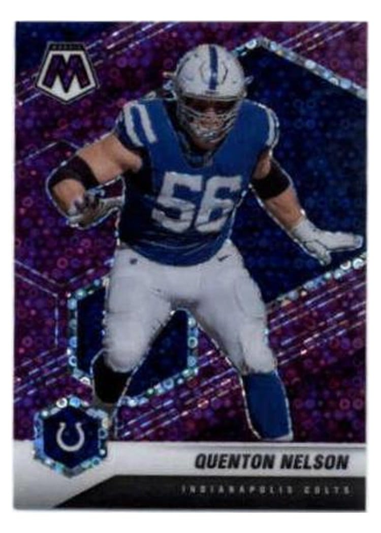 2021 Panini Mosaic Base Set Quenton Nelson #94 card