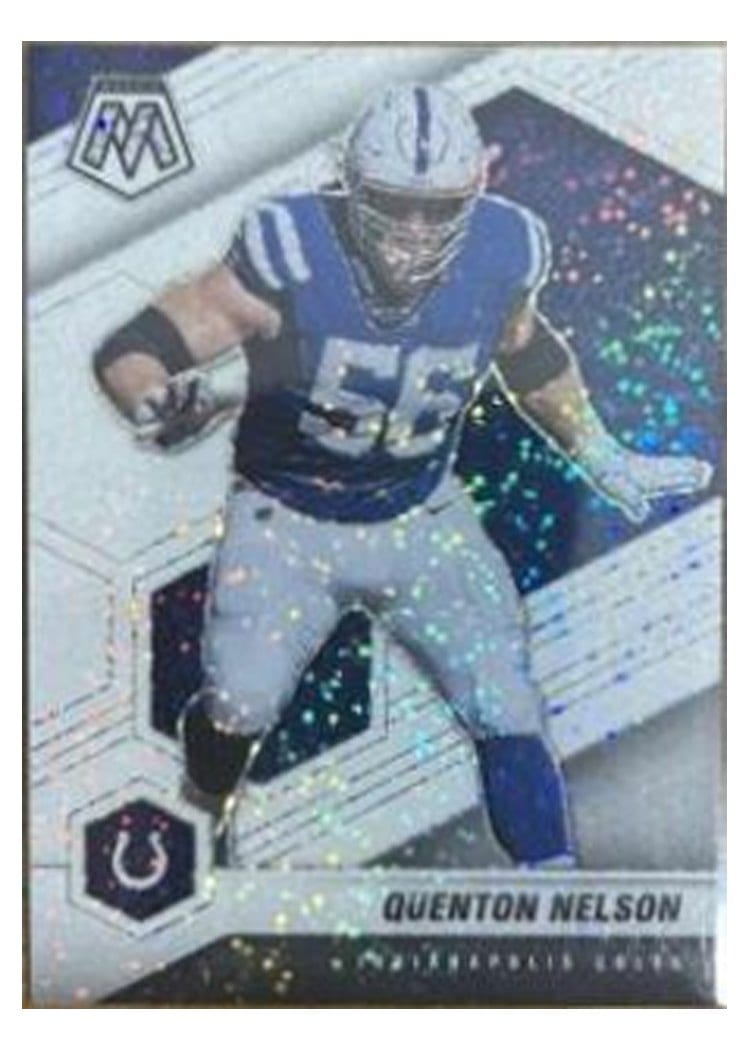 2021 Panini Mosaic Base Set Quenton Nelson #94 card