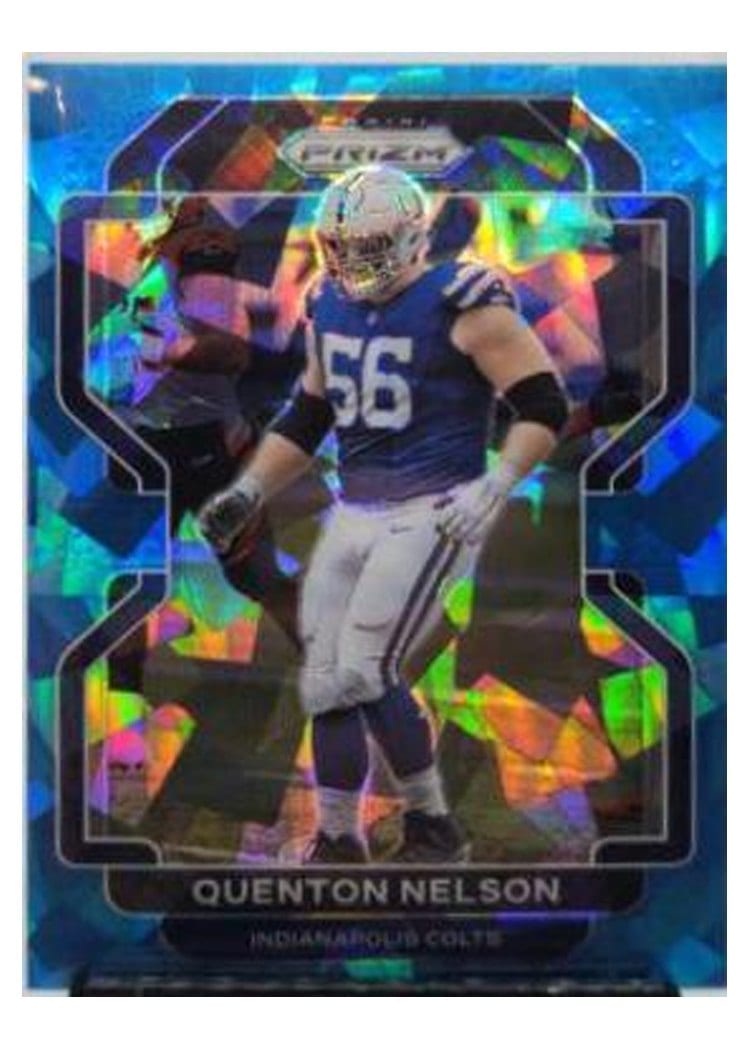 2021 Panini Prizm Base Set Quenton Nelson #23 card
