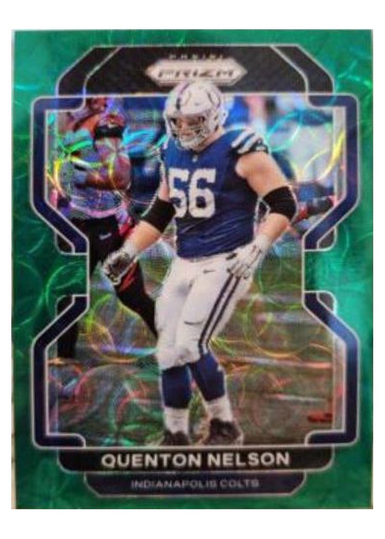 2021 Panini Prizm Base Set Quenton Nelson #23 card
