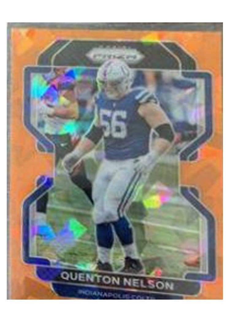 2021 Panini Prizm Base Set Quenton Nelson #23 card