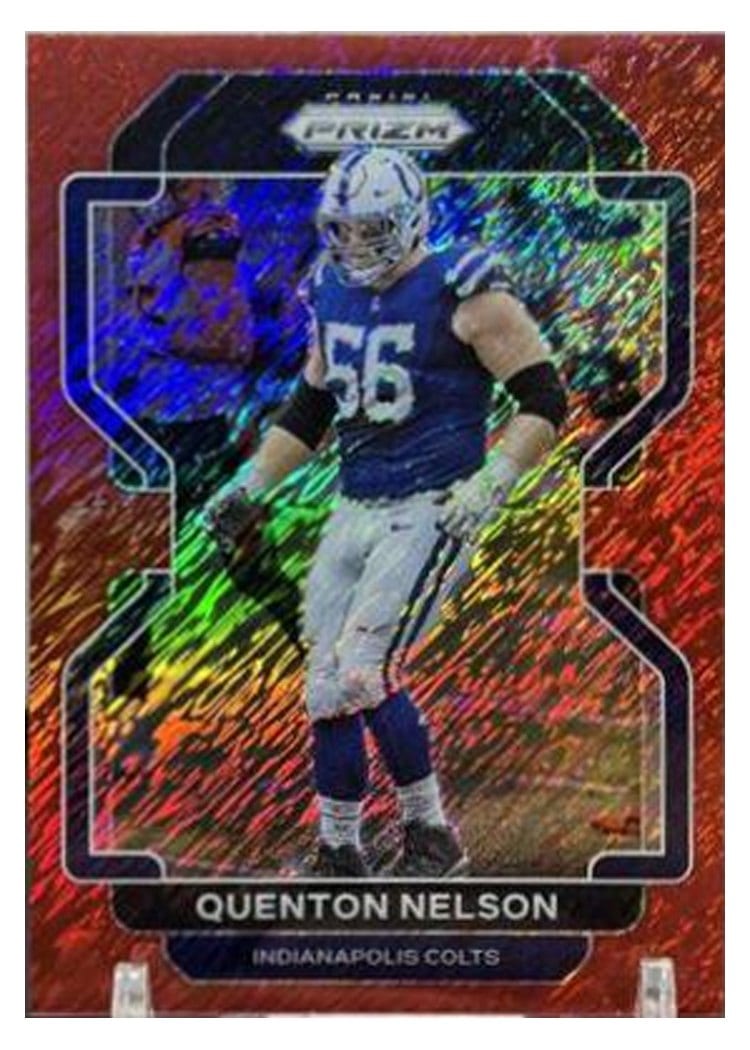 2021 Panini Prizm Base Set Quenton Nelson #23 card