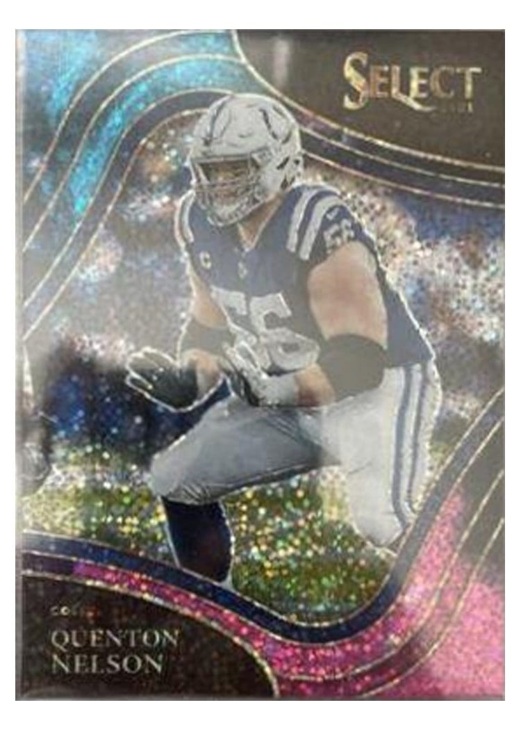 2021 Panini Select Base Set Quenton Nelson #316 card