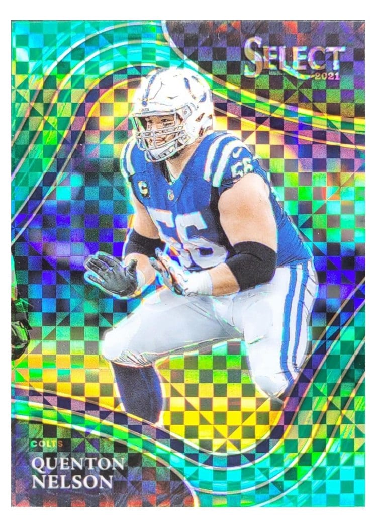 2021 Panini Select Base Set Quenton Nelson #316 card