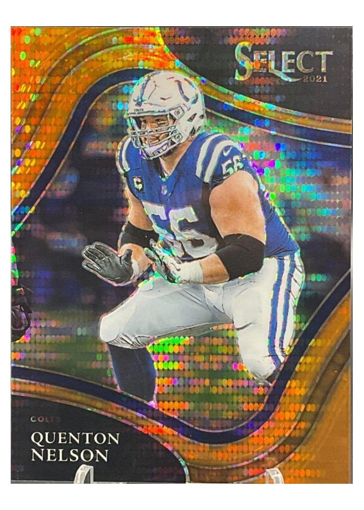 2021 Panini Select Base Set Quenton Nelson #316 card